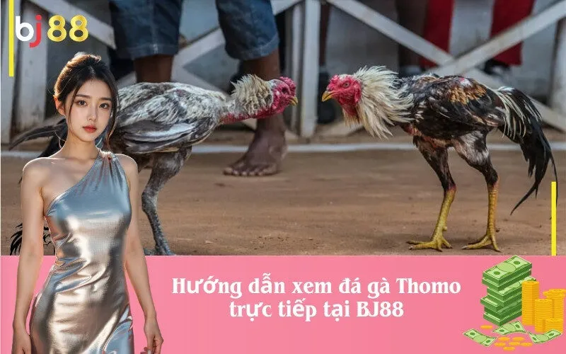 Hướng dẫn xem đá gà Thomo trực tiếp tại BJ88