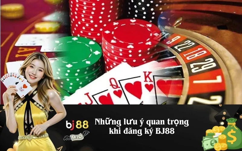 Những lưu ý quan trọng khi đăng ký BJ88